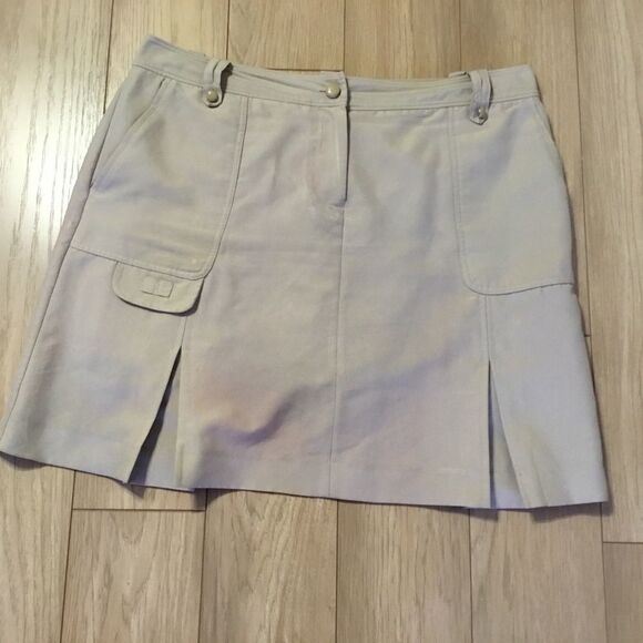 NWOT IZOD Golf Classics Women’s Sz 6 Skort in Kaki/Tan. - Picture 1 of 10